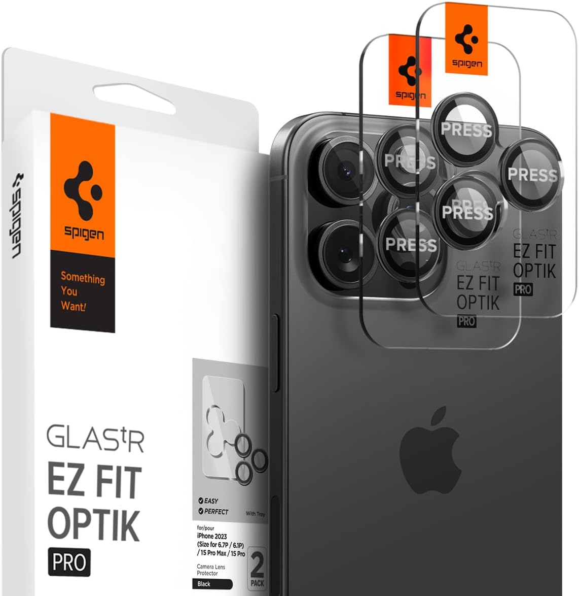 Protector De Cámara Spigen Ez Fit Iphon 16 Pro Max / 16 Pro