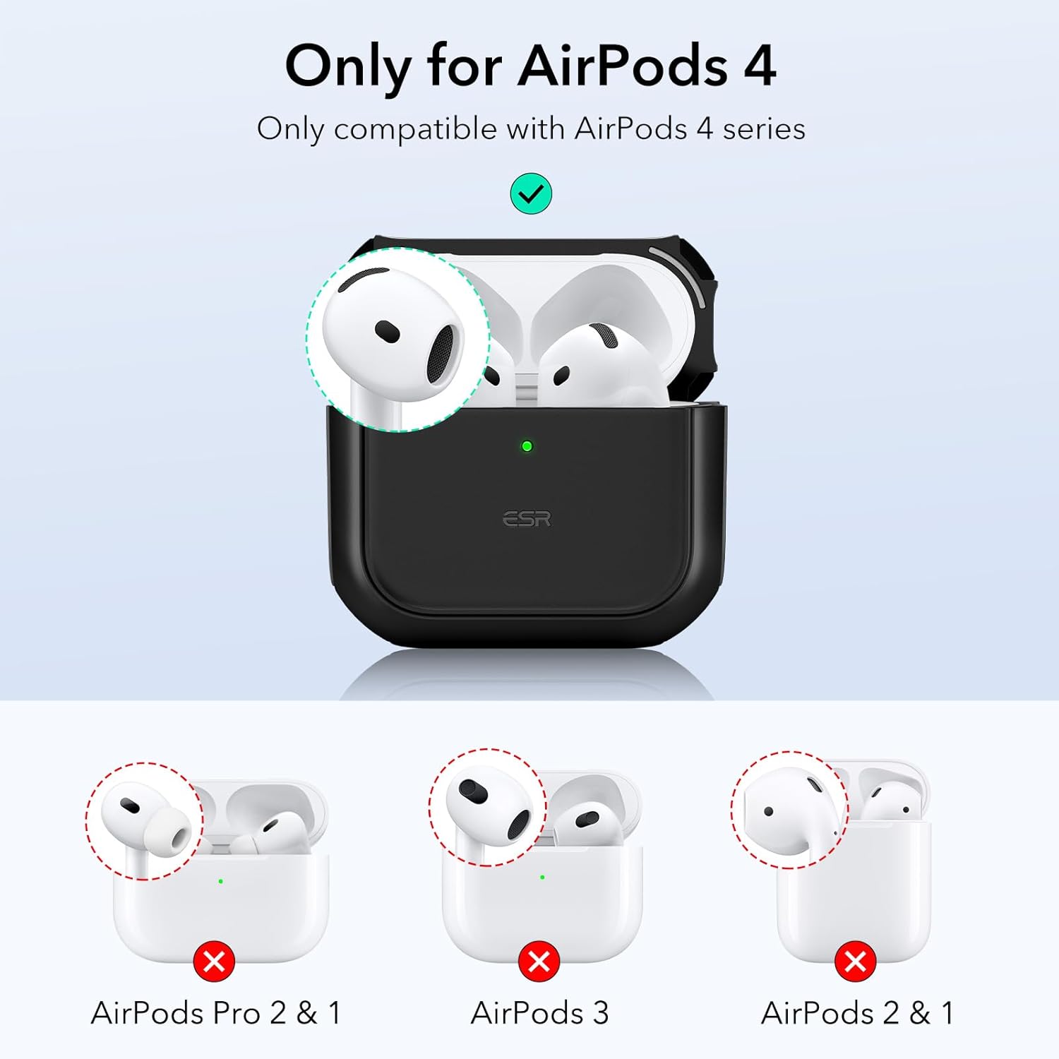 Case Esr Orbit Hybrid - AirPods 4