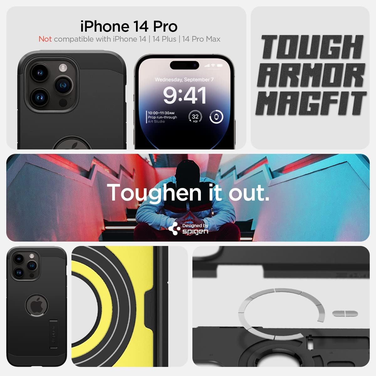 Case Spigen Tough Armor (magfit) iPhone 14 Pro