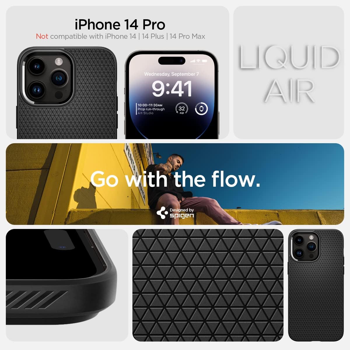 Spigen Liquid Air Armor iPhone 14 Pro
