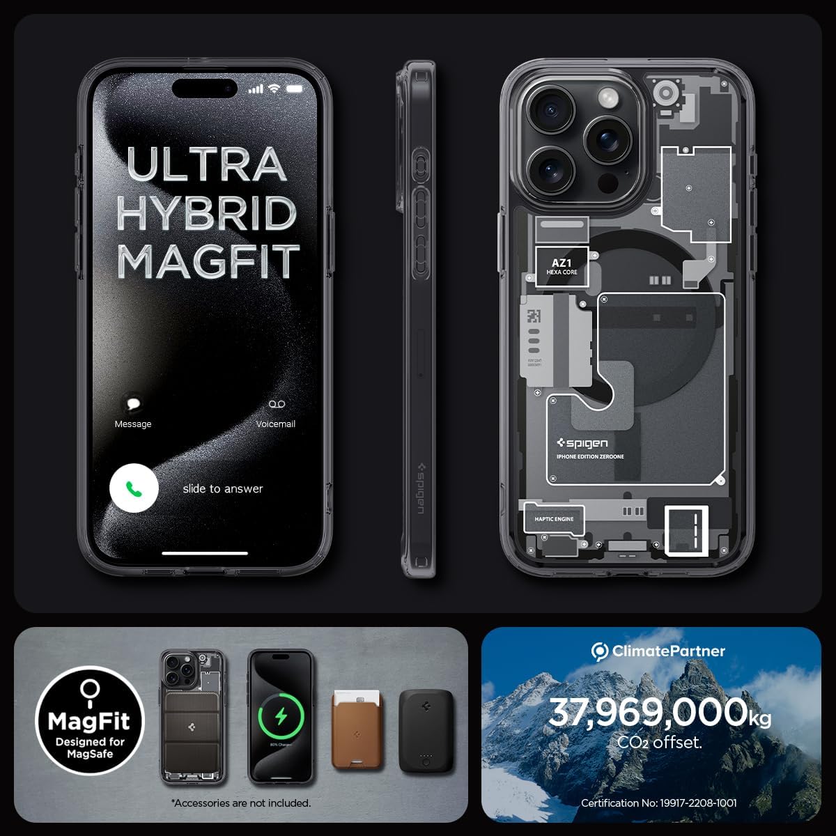 Case Spigen Ultra Hybrid Zero One (magfit) iPhone 15 Pro
