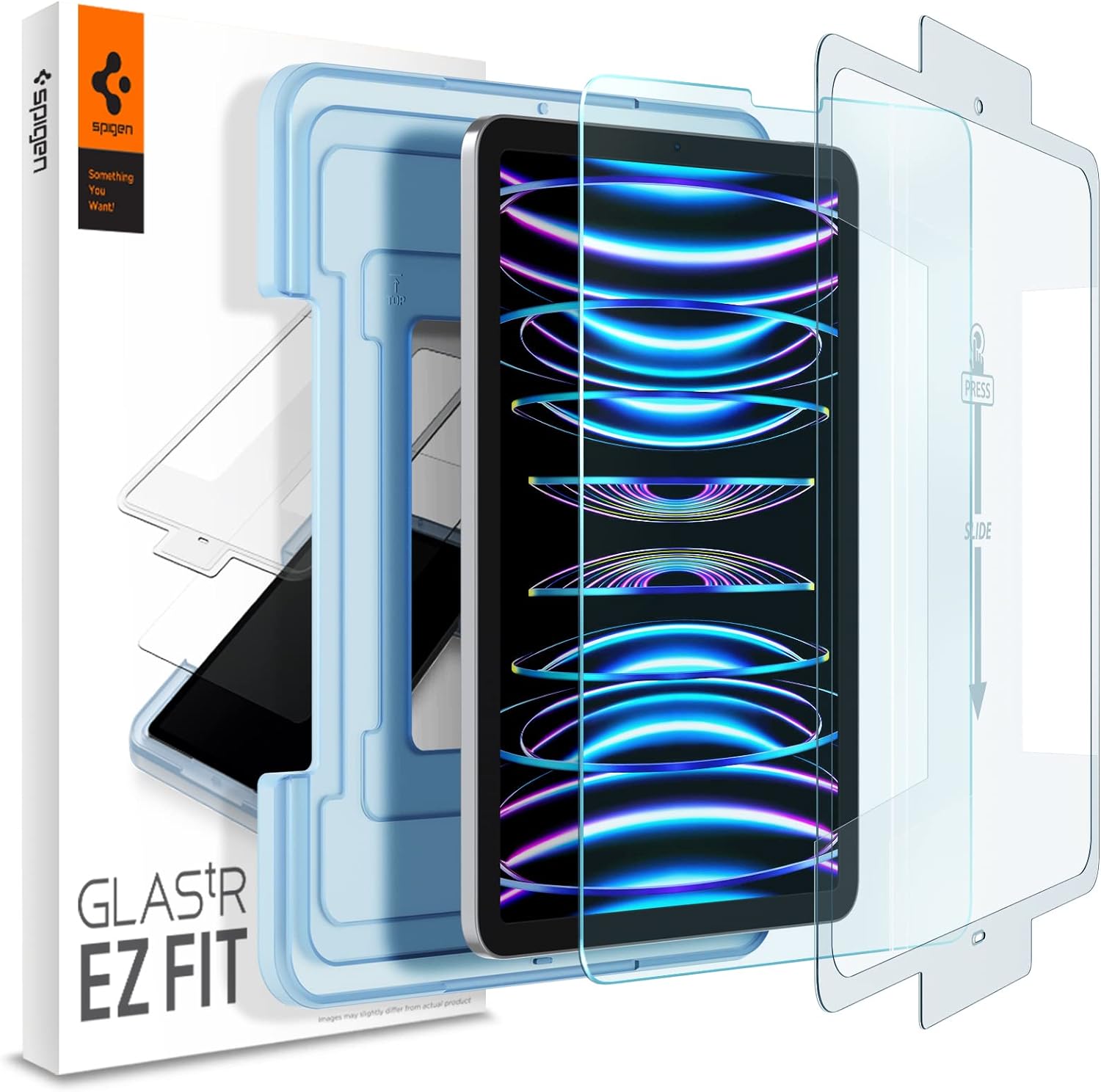 Mica De Vidrio Spigen Glastr Ez Fit iPad Air 10.9 4ta Gen/ 5ta Gen - iPad Pro 11 3era / 4ta Gen