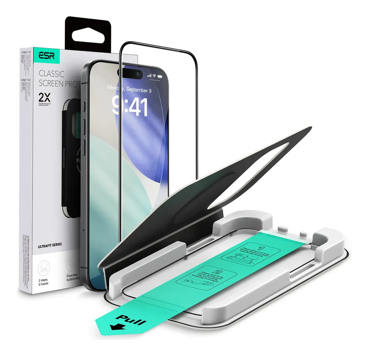 Mica ESR para iPhone 17 Pro Max Vidrio Templado Glass (Basic UltraFit)