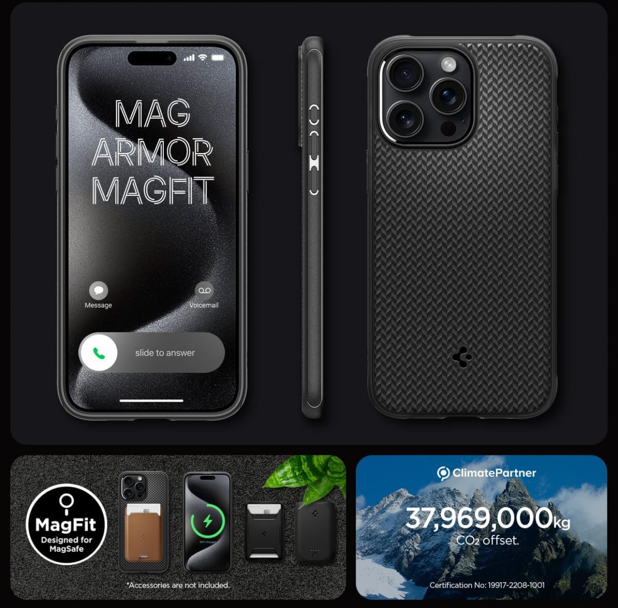 Case Spigen Mag Armor Magfit iPhone 15 Pro Max