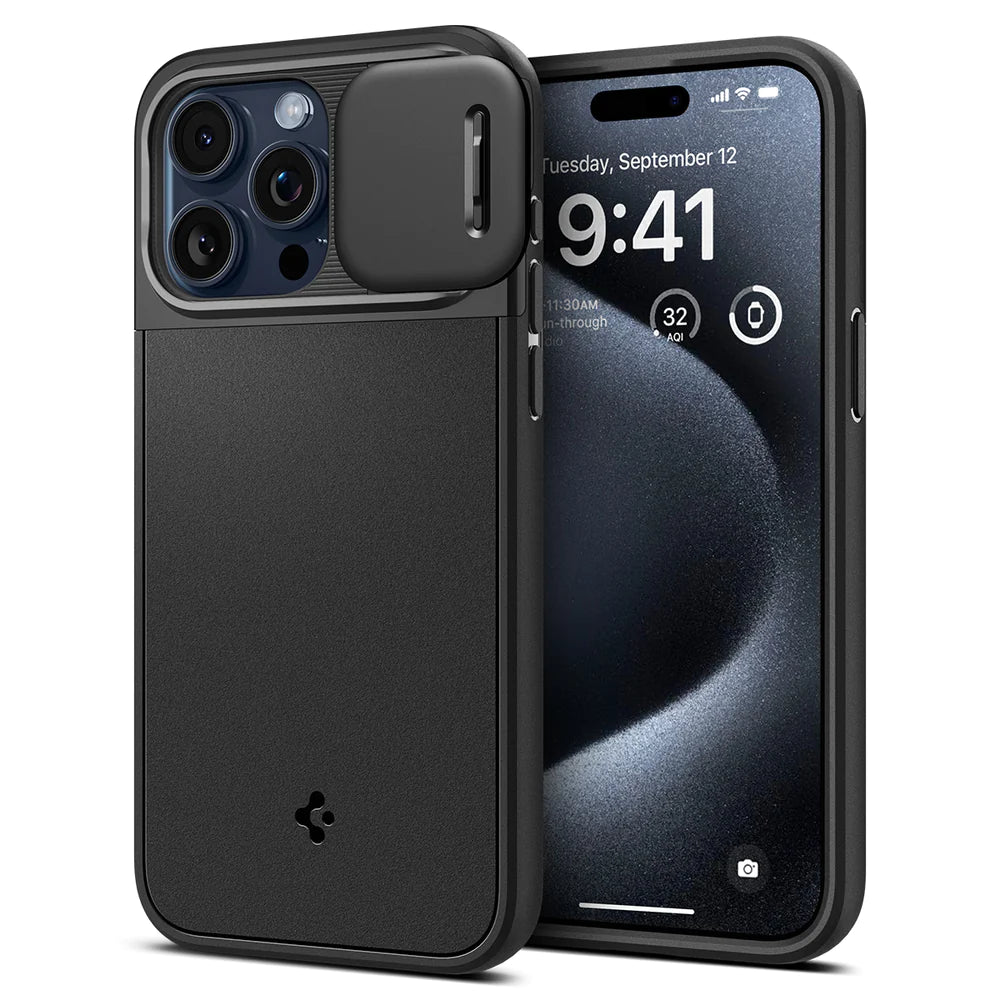 Case Spigen Optik Armor (MagFit) iPhone 15 Pro Max