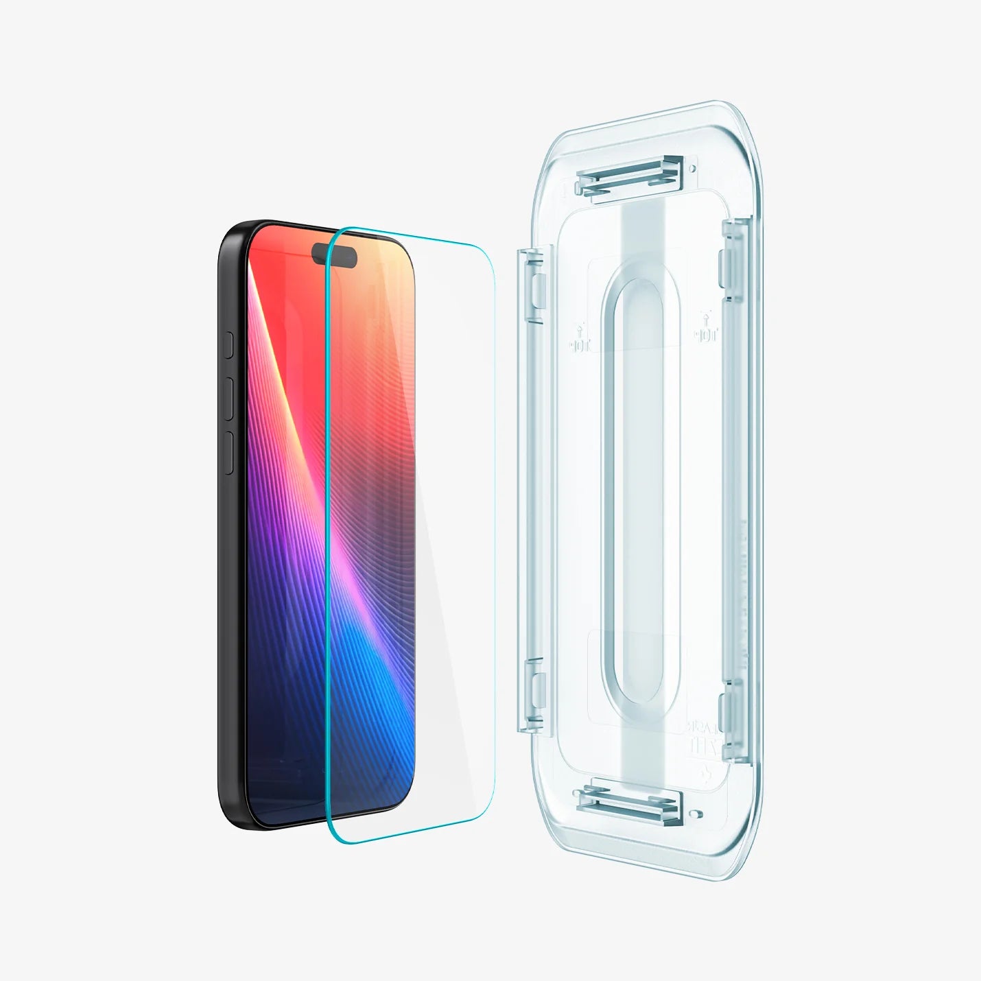 MICA SPIGEN GLAS.tR EZ | para iPhone 17,17Pro,16Pro (Incluye 2Pack)