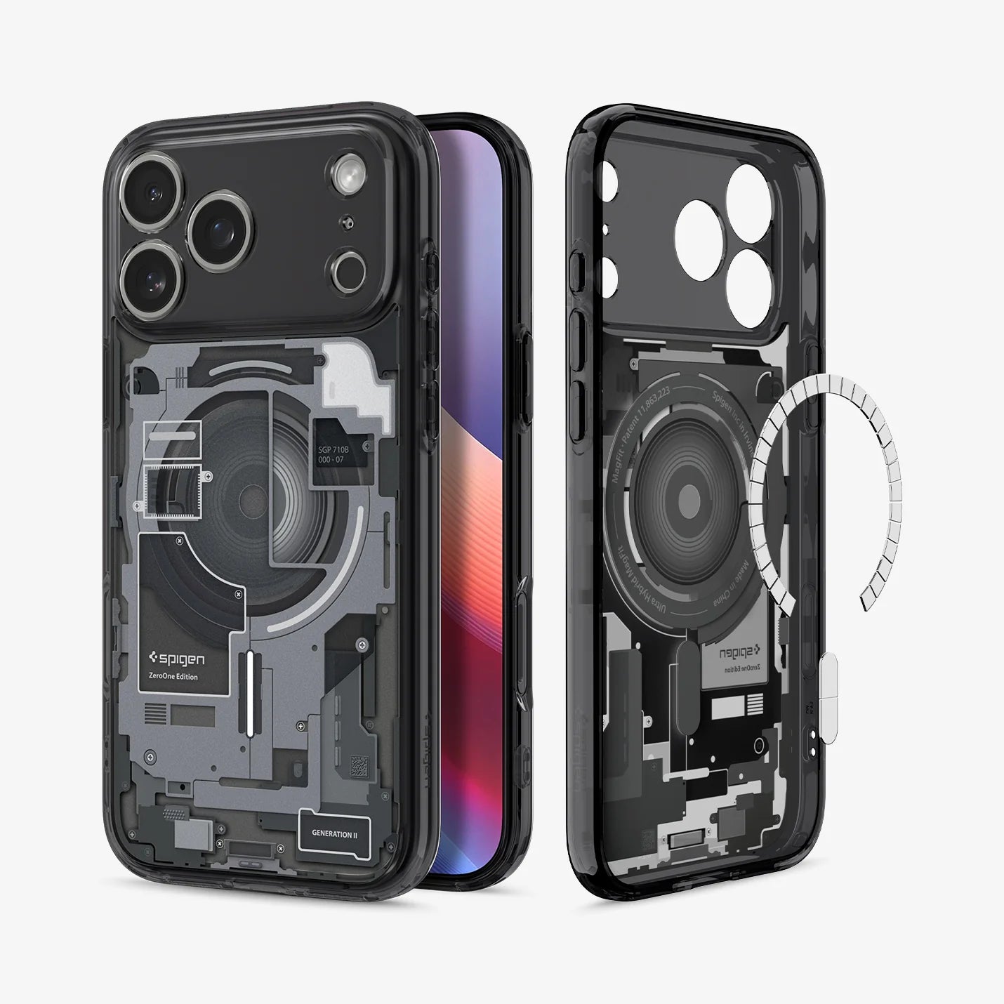 Case Ultra Hybrid Zero One (Mag Fit) para 17 Pro Max