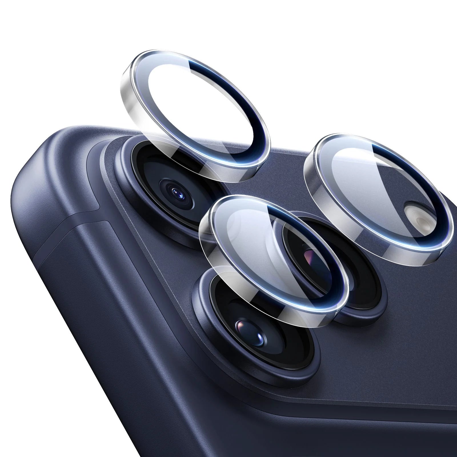 Protector de lente de cámara ESR para iPhone 17,16,15,14 (Pro y Pro Max)