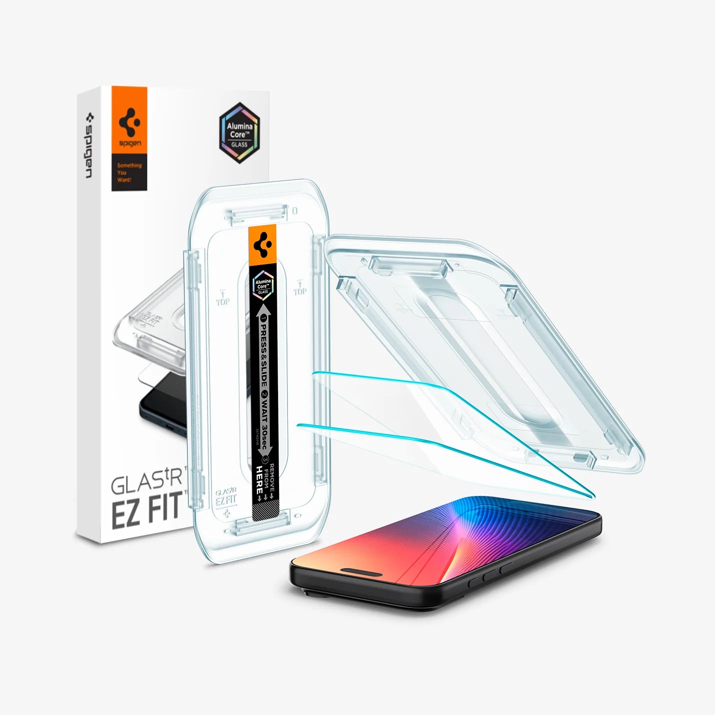 MICA SPIGEN GLAS.tR EZ | para iPhone 17,17Pro,16Pro (Incluye 2Pack)